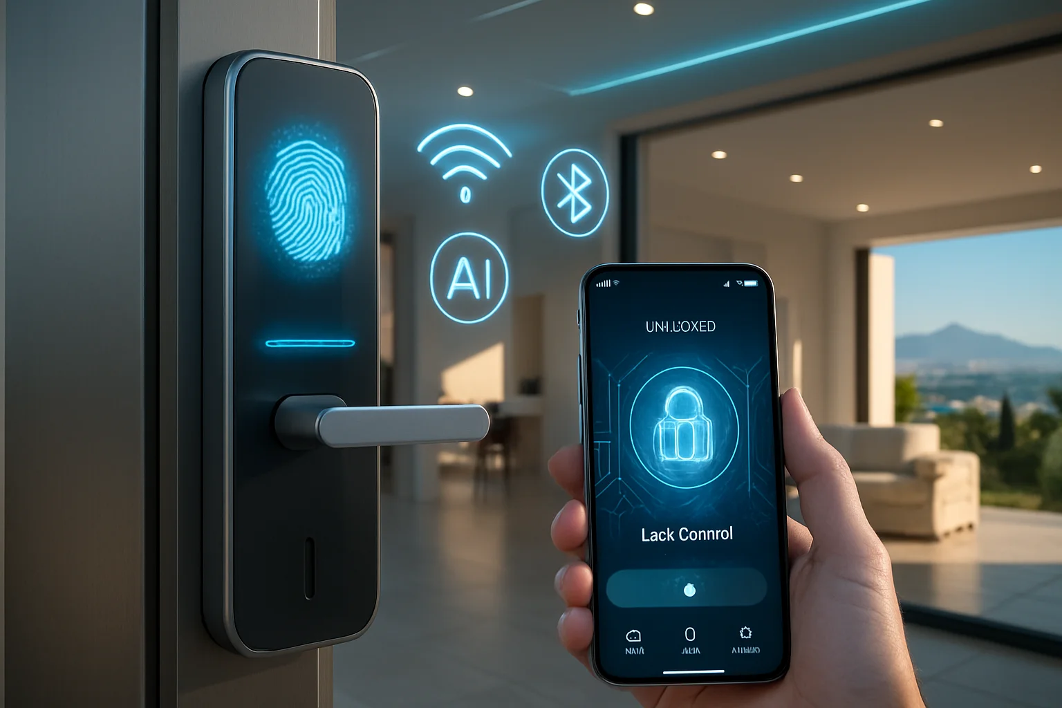 Cerraduras Inteligentes en Marbella 2025: La Revolución de la Seguridad Digital en la Costa del Sol