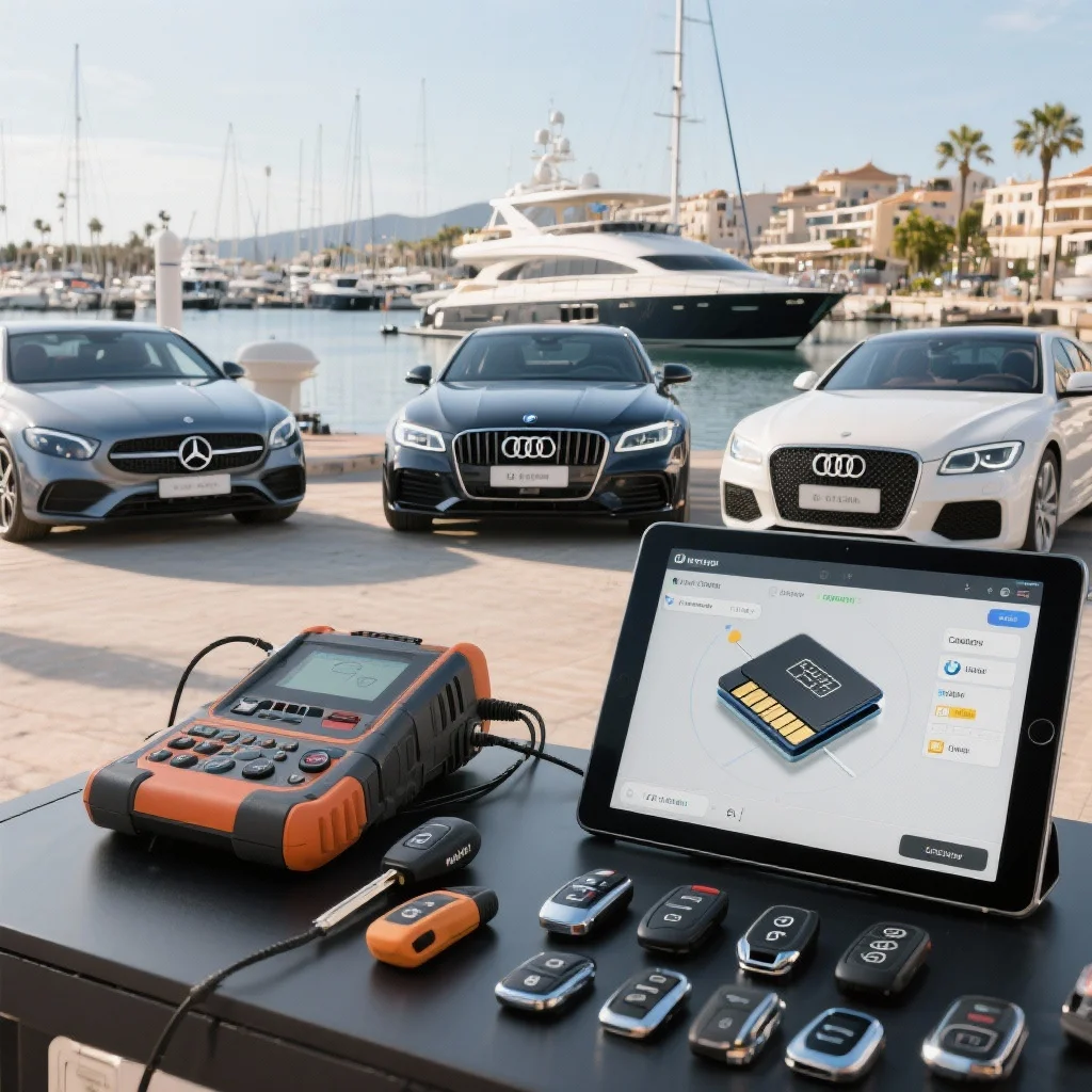 Llaves de Coche con Transpondedor en la Costa del Sol: Tecnología, Costos y Soluciones Profesionales 2025